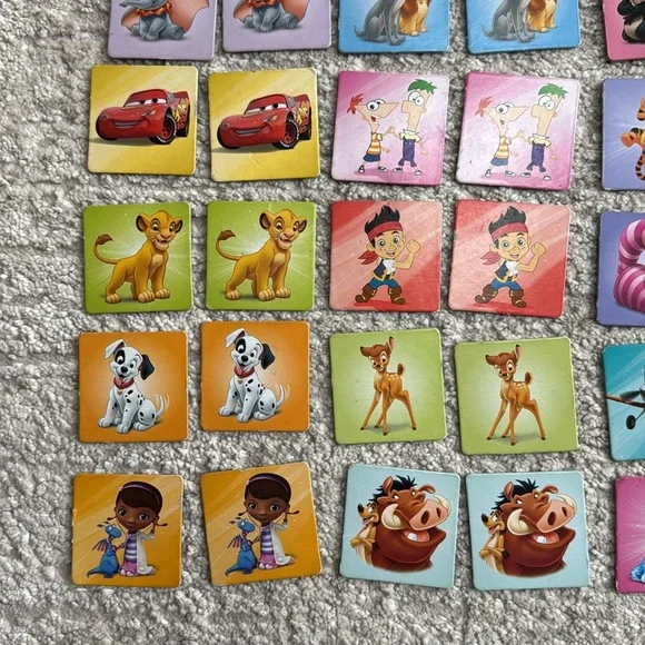 Disney Finding Dory & Disney Matching Memory Game- 2 Games - 2 Skill Levels - Picture 8 of 14